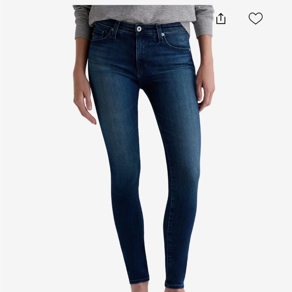 AG Adriano Goldschmied Dark Blue Women's Skinny Jeans